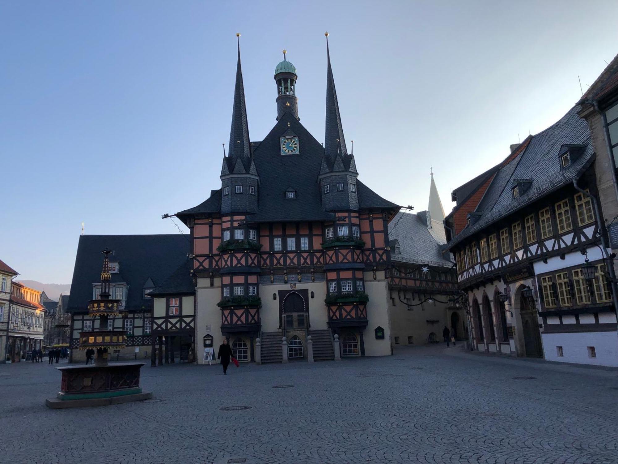 Ferienwohnung Am Anger Wernigerode Bagian luar foto